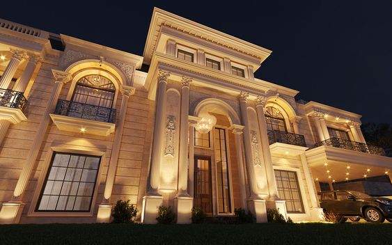 نورپردازی نما ساختمان