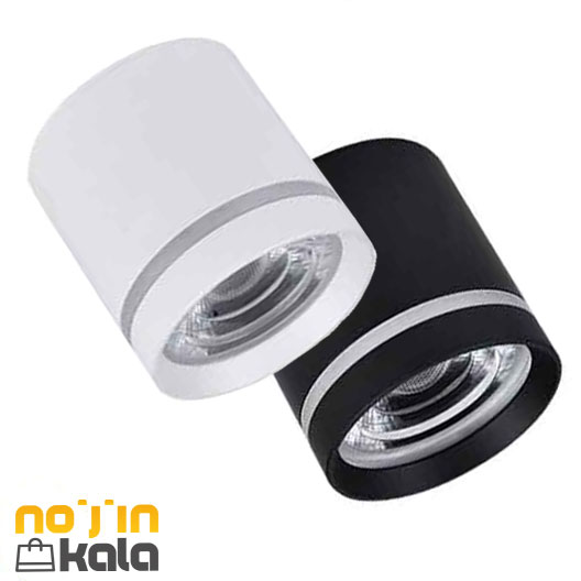 چراغ روکار استوانه SMD تات‌نور مدل ‍۱۵ وات دورنور