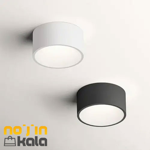 چراغ روکار استوانه SMD تات‌نور مدل ۹ وات