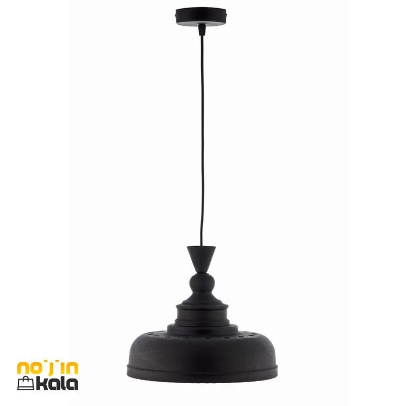 چراغ آویز فلزی فانتزی کافی شاپی مدل رینگی کوچک کریستال کپ