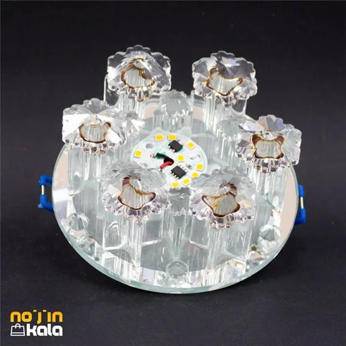 چراغ هالوژن کریستالی توکار مدل 001 شاین