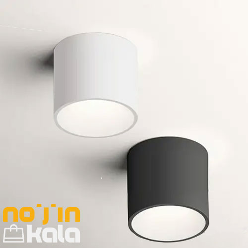 چراغ روکار استوانه SMD تات‌نور مدل ‍۱۵ وات ۱۰ سانتی‌متر